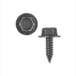 216215: M6.3-1.81 X 16MM BLACK PHOSPHATE, LOOSE WASHER HEX HEAD SEMS® AUTOMOTIVE TAPPING SCREW - 50 PACK