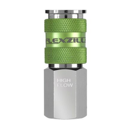 3586: FLEXZILLA HIGH FLOW COUPLER 1/4 INCH FNPT - LEGACY MANUFACTURING