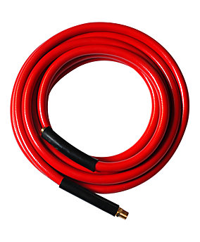 4102: BIG RED™ 25' X 3/8 I.D. PVC CONSTRUCTED AIR HOSE
