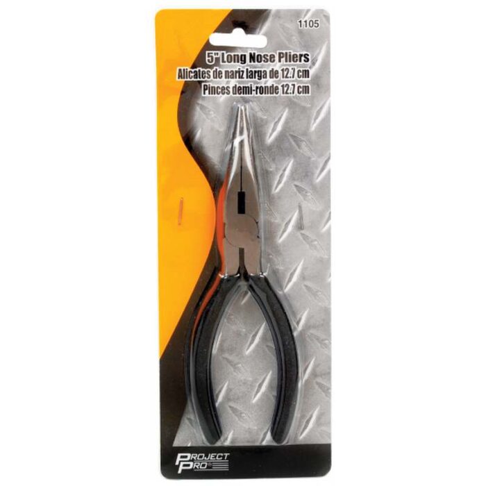 PP1105: 5" LONG NOSE PLIERS - PROJECT PRO TOOL TABLE - Image 2