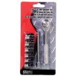 PP1409: 7 PIECE 1/4" DRIVE SOCKET SET - PROJECT PRO TOOL TABLE - Image 2