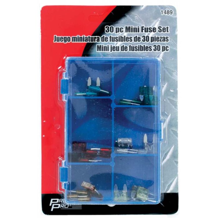 PP1489: 30 PIECE MINI FUSE SET - PROJECT PRO TOOL TABLE - Image 2
