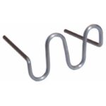 N090044: NANOPLASTIC "S" STYLE PLASTIC REPAIR STAPLE (0.8 MM) - 100 PACK