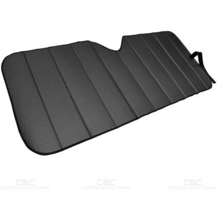 AS-311-BK: MOTOR TREND MATTE STANDARD AUTO SHADE - BLACK - BDK USA