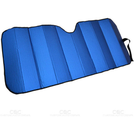 AS-311-BL: MOTOR TREND MATTE STANDARD AUTO SHADE - BLUE - BDK USA
