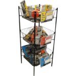 TT-2000: 3-TIER TOOL TABLE BASKET FLOOR DISPLAY - KNA SUPPLY