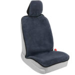 ST-001: ULTRA-FIT SEAT TOWEL AUTO SEAT COVER WITH BLACK PIPING - BDK USA
