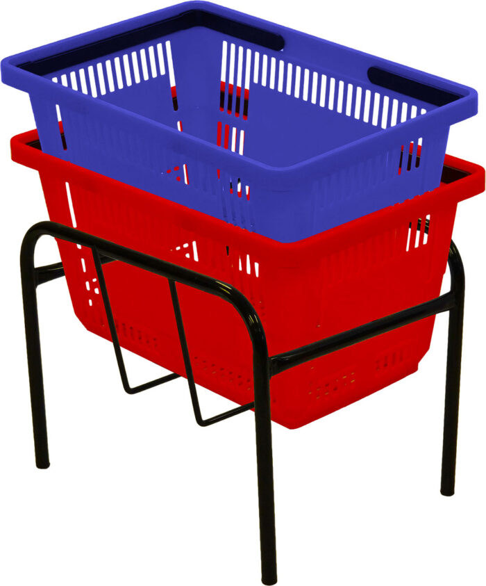 SHOPPING BASKET RACK