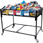 TT-2002: LARGE TOOL TABLE BASKET DISPLAY  - KNA SUPPLY