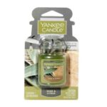 1220904: CAR JAR ULTIMATE AIR FRESHENER - SAGE & CITRUS - YANKEE CANDLE