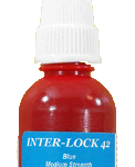 742: IES INTER-LOCK #42 BLUE THREAD LOCKER - 10mL. - INTERNATIONAL EPOXIES & SEALERS