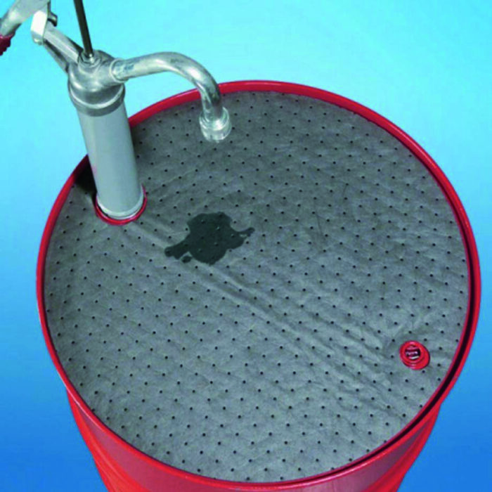DL22-U: UNIVERSAL LIGHT WEIGHT BARREL TOP ABSORBENT PAD - 25 PACK - CHEMTEX