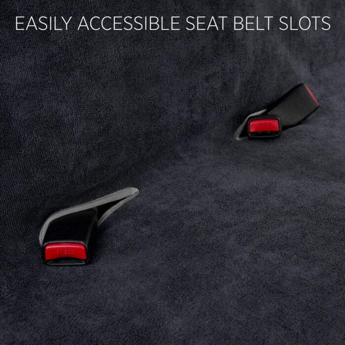 ST-102: ULTRA-FIT REAR SEAT TOWEL AUTO SEAT COVER WITH GRAY PIPING - BDK USA - Image 3