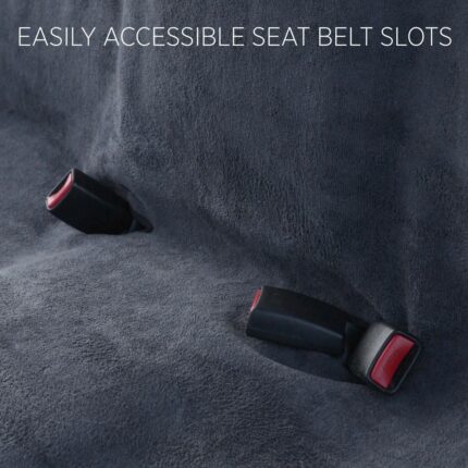 ST-102: ULTRA-FIT REAR SEAT TOWEL AUTO SEAT COVER WITH GRAY PIPING - BDK USA