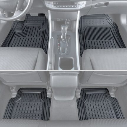 MT-180: MOTOR TREND® FLEXTOUGH SEMI-CUSTOM FIT CAR FLOOR MATS - BDK USA