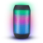 15077: RAVEMINI WIRELESS LED SPEAKER - BLACK - HYPERGEAR