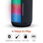 15077: RAVEMINI WIRELESS LED SPEAKER - BLACK - HYPERGEAR - Image 5