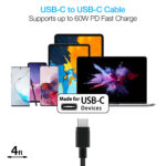 15397: NAZTECH 20W PD FAST WALL CHARGER & USB-C TO USB-C CABLE - HYPERCEL