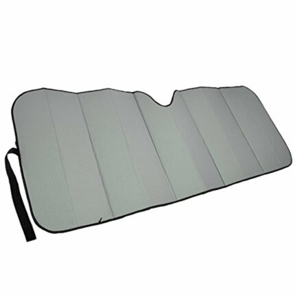 AS-312-GR: MOTOR TREND MATTE JUMBO AUTO SHADE - GRAY - BDK USA