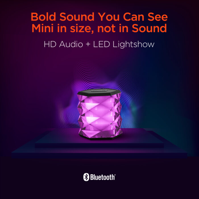 15104: LYTE MINI WIRELESS LED SPEAKER - HYPERGEAR - Image 9