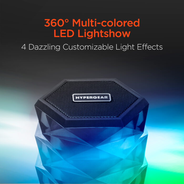 15104: LYTE MINI WIRELESS LED SPEAKER - HYPERGEAR - Image 6