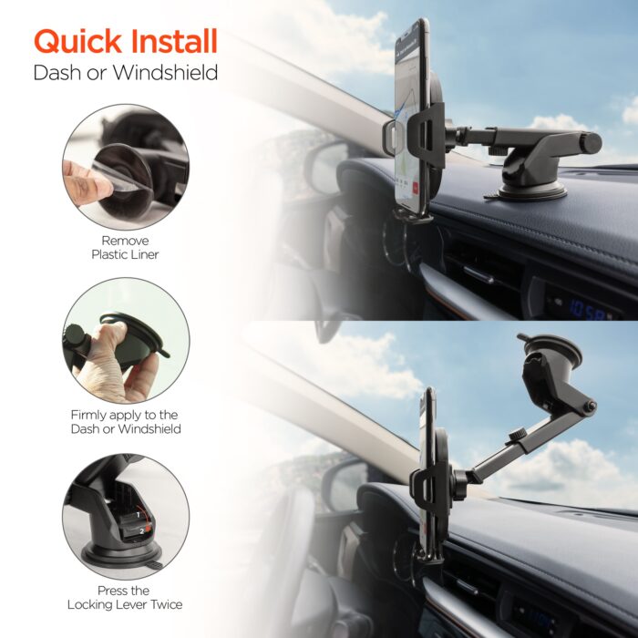 15289: 3-IN-1 UNIVERSAL PHONE MOUNT KIT -  HYPERGEAR - Image 7