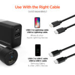 15409: 20W USB-C PD DUAL OUTPUT WALL + CAR CHARGER BUNDLE - BLACK - HYPERGEAR - Image 7
