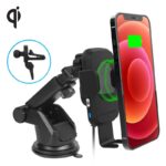 15425: SMART GRIP WIRELESS CHARGING CAR MOUNT - BLACK -  NAZTECH