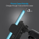 15425: SMART GRIP WIRELESS CHARGING CAR MOUNT - BLACK -  NAZTECH - Image 16