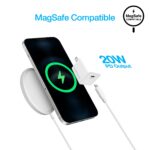 15440: 20W USB-C PD MINI FAST WALL CHARGER - WHITE - NAZTECH - Image 8