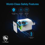 15440: 20W USB-C PD MINI FAST WALL CHARGER - WHITE - NAZTECH - Image 7