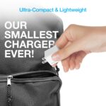 15440: 20W USB-C PD MINI FAST WALL CHARGER - WHITE - NAZTECH - Image 5