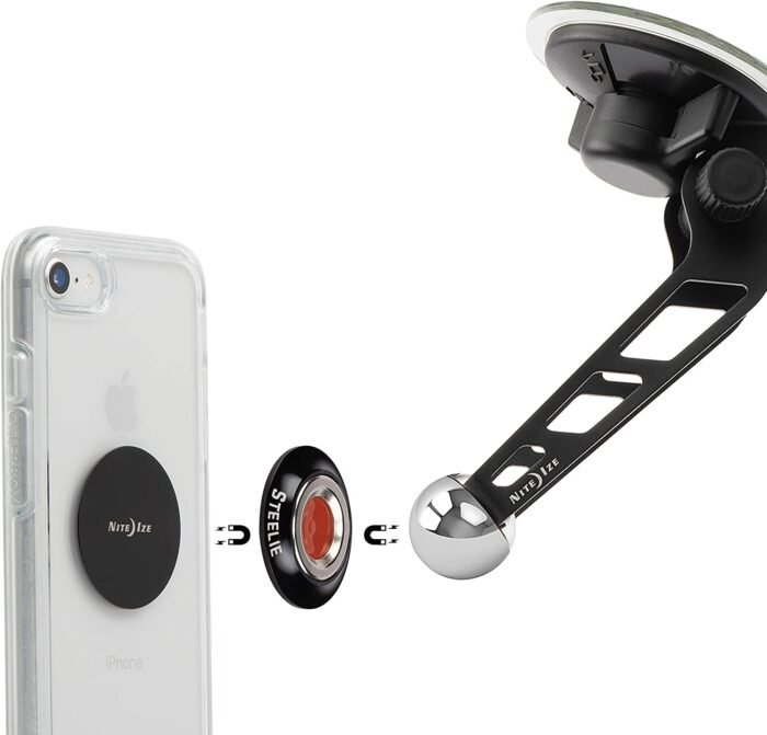 STOWK-01-R8: STEELIE® ORBITER® WINDSHIELD KIT - NITE IZE - Image 2