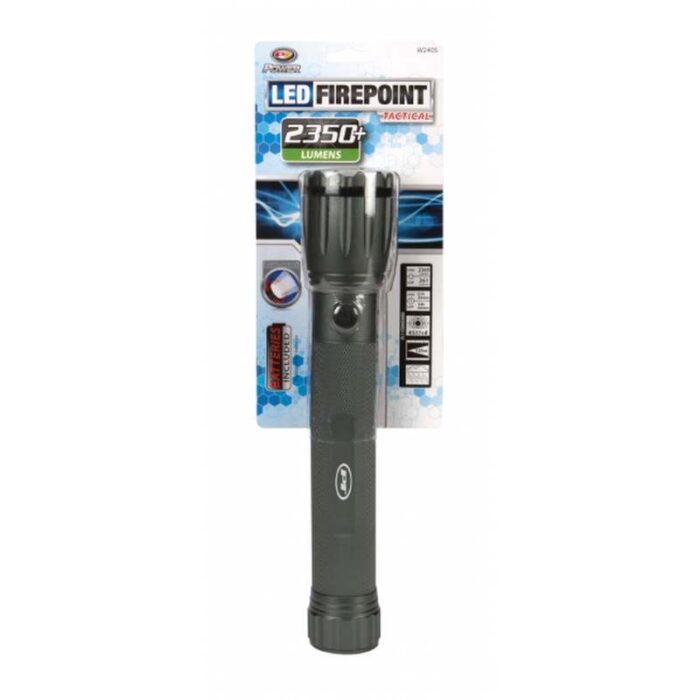 W2405: LED FIREPOINT TACTICAL FLASHLIGHT 2350 LUMEN - WILMAR TOOLS - Image 2