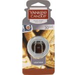 1312851: SMART SCENT VENT CLIP AIR FRESHENER - LEATHER - YANKEE CANDLE