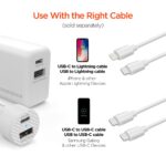 15408: 20W USB-C PD DUAL OUTPUT WALL + CAR CHARGER BUNDLE - WHITE - HYPERGEAR - Image 9