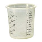 HARD CUP & LOCK RING FOR 300 ML DISPOSABLE CUP SYSTEM