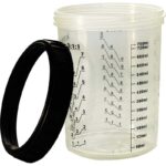 HARD CUP & LOCK RING FOR 800 ML DISPOSABLE CUP SYSTEM