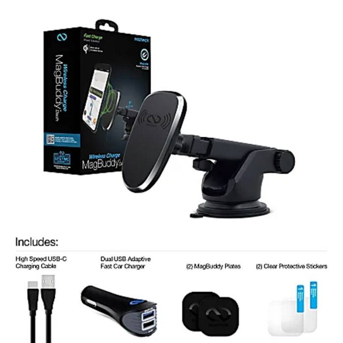 14534: MAGBUDDY WIRELESS CHARGING DASH MOUNT - NAZTECH - Image 3