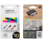 GCC-A1-8R7: CORDCOLLAR®  CORD ID + PROTECTION - 8 PACK - ASSORTED - NITE IZE