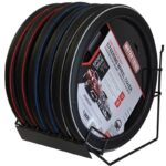 SWC-SPST: STEERING WHEEL COVER WALL DISPLAY - SPORTS STITCHES