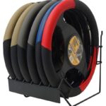 SWC-TTPG: STEERING WHEEL COVER WALL DISPLAY - TWO TONE PUNCH GRIP