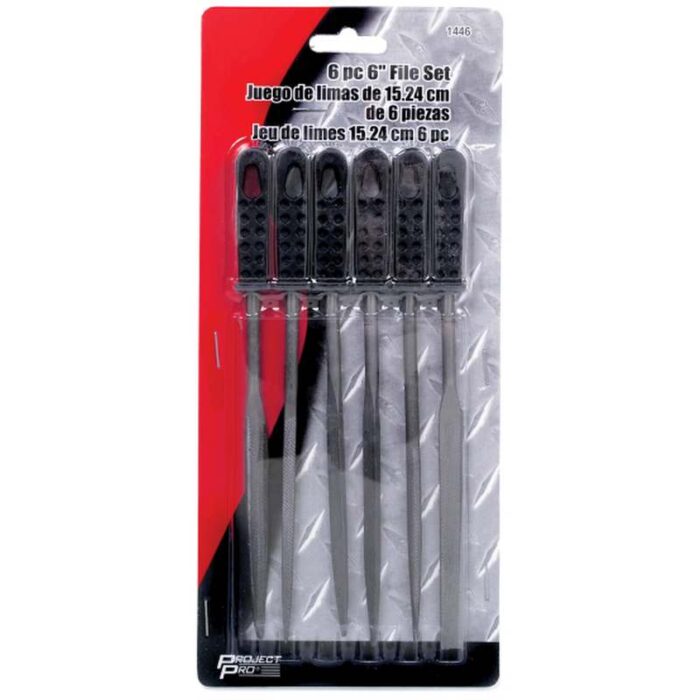 PP1446: 6 PIECE FILE SET - PROJECT PRO TOOL TABLE - Image 2