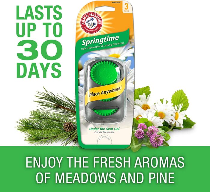 AH8500SPT: UNDER THE SEAT GEL AIR FRESHENER - SPRINGTIME - ARM & HAMMER - Image 5