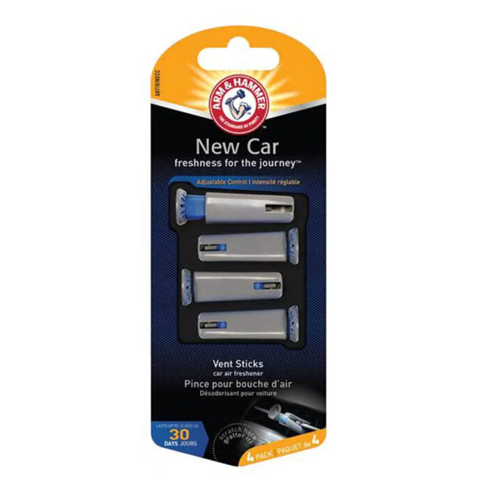 AH7161NECC: ADJUSTABLE VENT CLIP AIR FRESHENER - NEW CAR - ARM & HAMMER - Image 2