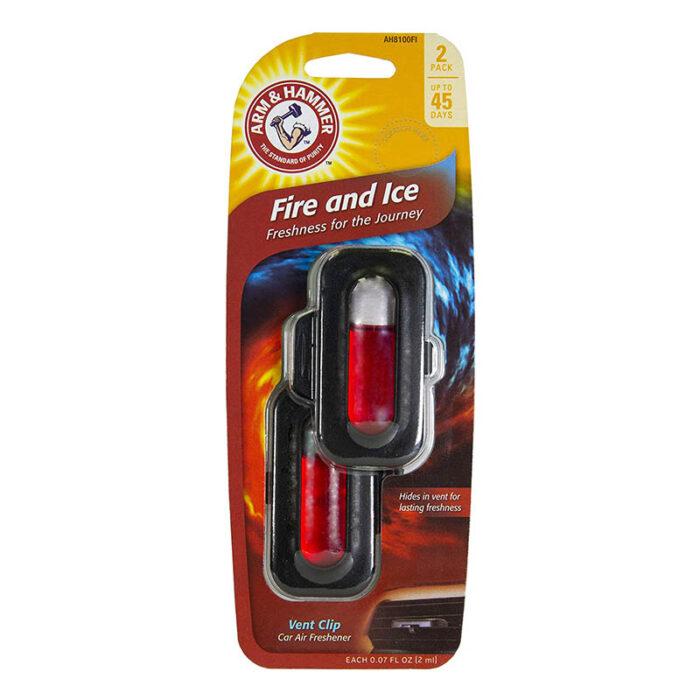 AH8100FI: SURFACE VENT CLIP AIR FRESHENER - FIRE AND ICE - ARM & HAMMER - Image 2