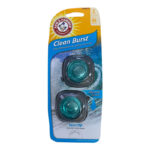 AH8202CB: 2 PACK VENT CLIP AIR FRESHENER - CLEAN BURST - ARM & HAMMER - Image 2