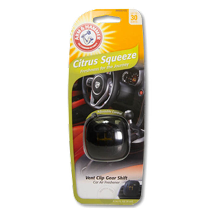 AH8351CS: GEARSHIFT VENT CLIP AIR FRESHENER - WHITE CITRUS - ARM & HAMMER - Image 2
