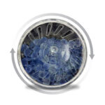 AH8601BLS: SCENT SPIN VENT CLIP AIR FRESHENER - BLACK SEA - ARM & HAMMER