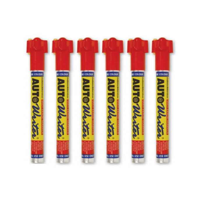 37008: RED AUTOWRITER MARKERS MULTI-PACK - USC - Image 2